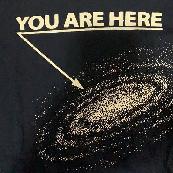 You are Here - Navy Shirt - Size L - Picture 2 of 4
